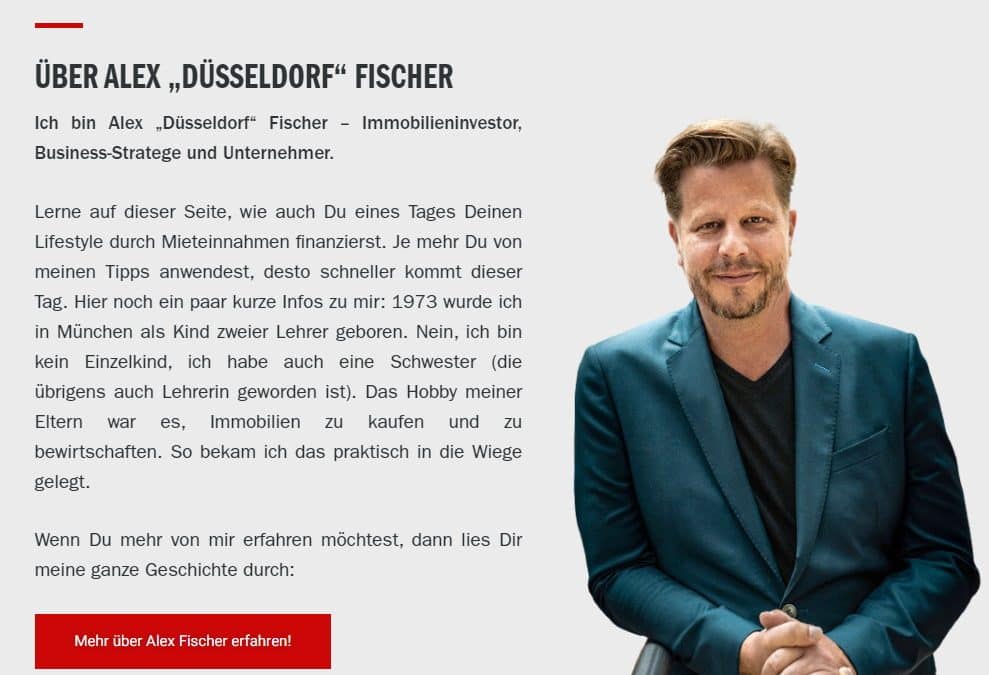 Alex Fischer Erfahrung und Bewertung