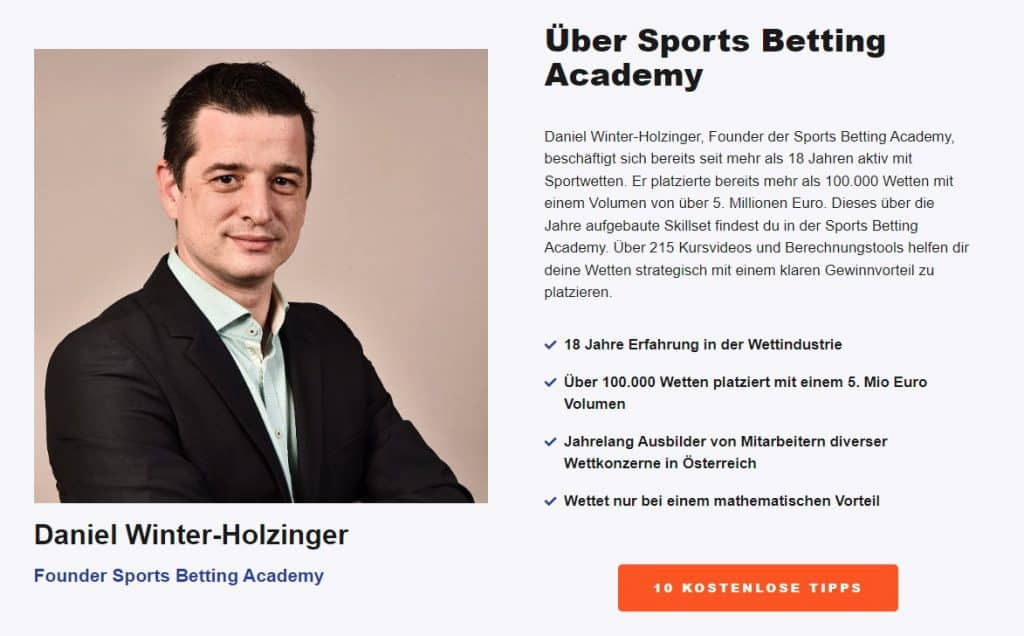 ueber den autor - daniel-winter-holzinger- sports betting academy