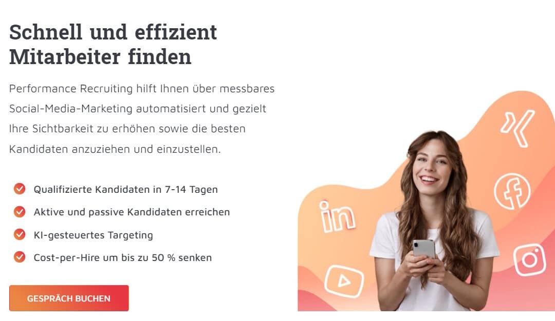 Performance Recruiting Erfahrungen