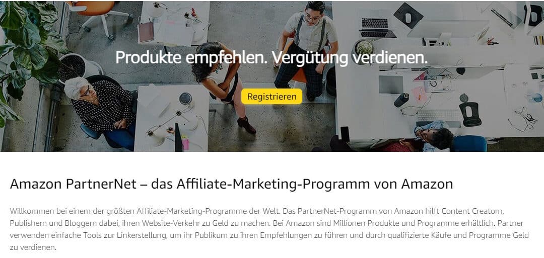 Erfolgreich Geld verdienen mit dem Amazon Affiliate Programm